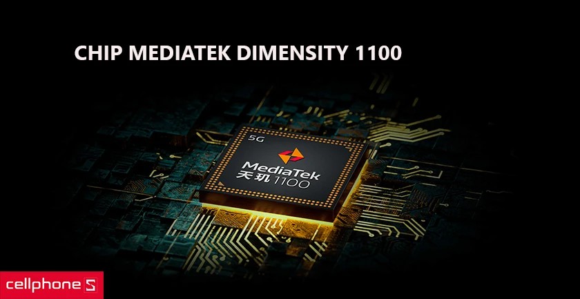 Realme Q3 Pro Chip Dimensity 1100 Mạnh Mẽ