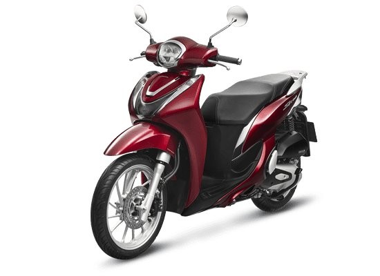 SH Mode 2021 phiên bản thời trang CBS màu đỏ đen