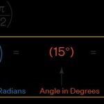 Giá trị sin pi/12 và vị trí góc trên đường tròn lượng giác