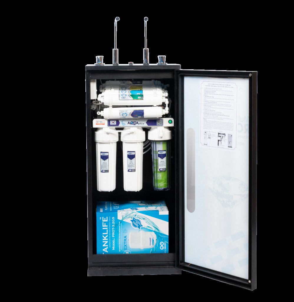 Cấu tạo chi tiết các lõi lọc trong máy lọc nước Aqua 2 vòi