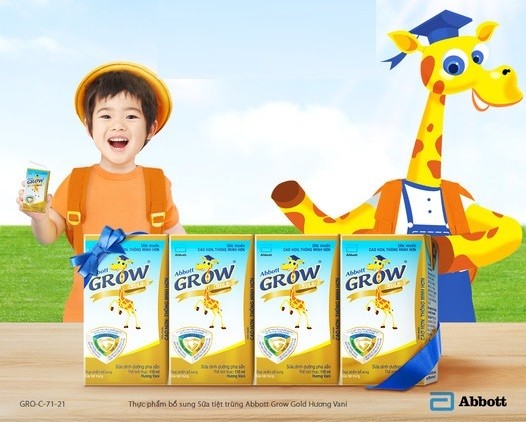 Sữa Grow Abbott pha sẵn 110ml tiện lợi cho bé khi đi du lịch