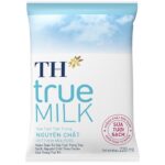 Thùng sữa TH True Milk nguyên chất bịch 220ml