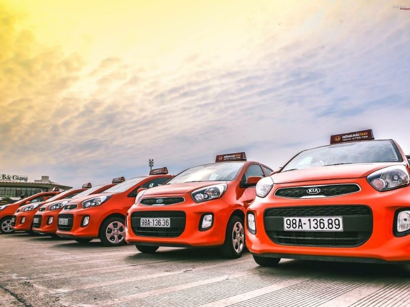 Hình ảnh minh họa taxi giá rẻ, tiện lợi ở Bắc Giang