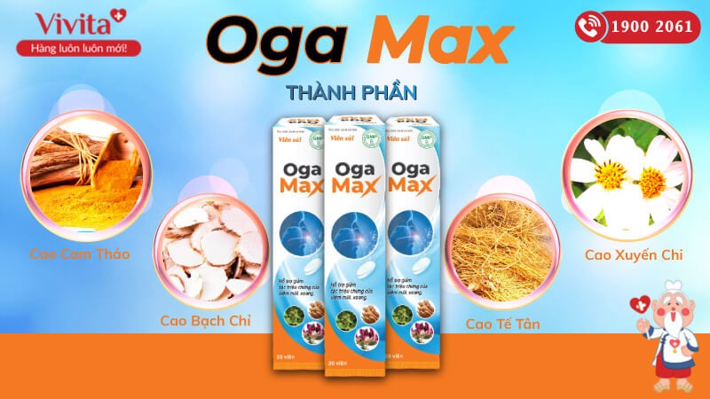 Thành phần chính của Oga Xoang
