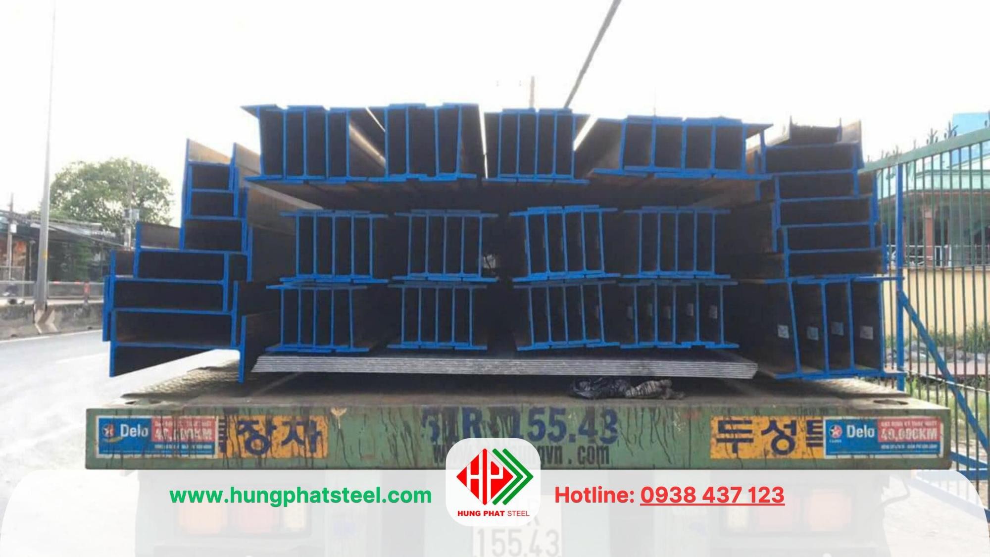 Thép I nhập khẩu bởi Hùng Phát