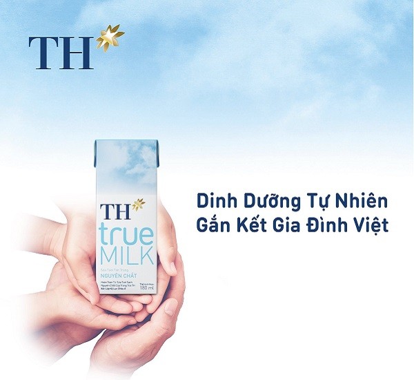 Thùng sữa TH True Milk nguyên chất bịch 220ml