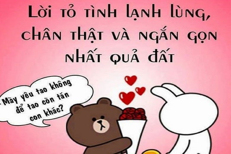 Hình ảnh hài hước về tình yêu