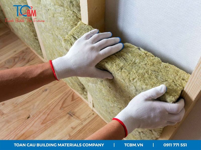 Bông khoáng Rockwool