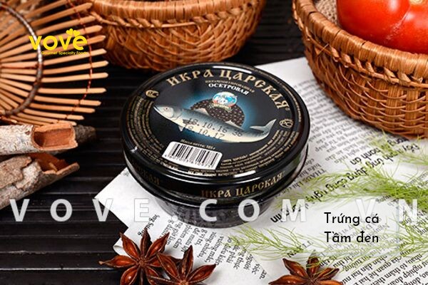 Trứng cá tầm Beluga được xem là loại trứng cá tầm đắt nhất và ngon nhất thế giới