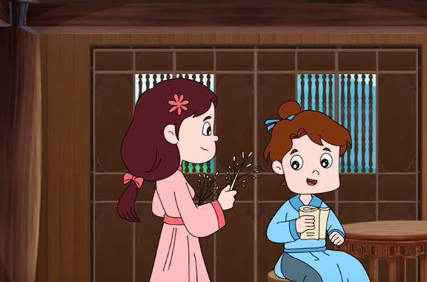 Sọ Dừa và vợ sống hạnh phúc