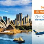 Chuyến bay phổ biến đi Úc hãng Vietnam Airlines