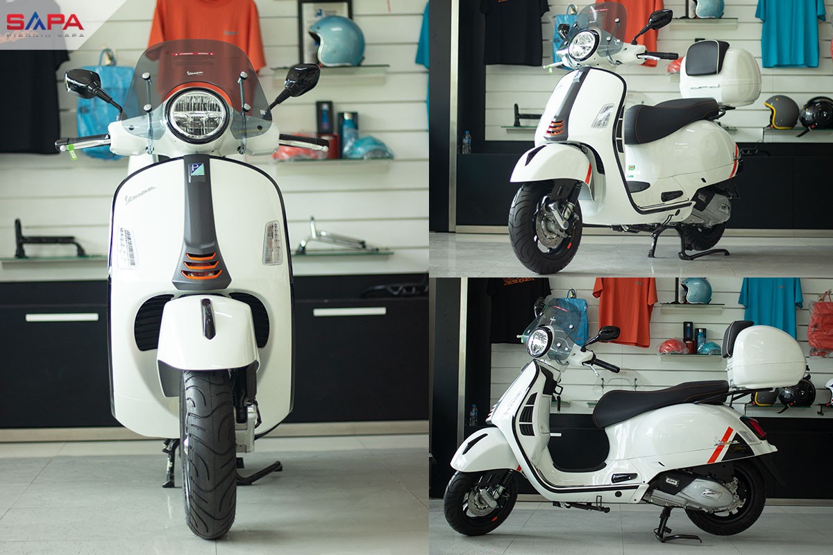 Vespa GTS Super Sports White 150