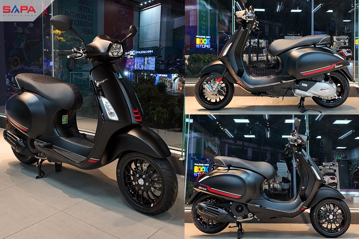 Vespa Sprint S Black 125