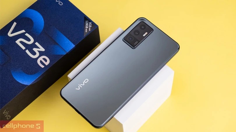 Thiết kế mỏng nhẹ của Vivo V23e