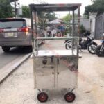 Xe đẩy cà phê thanh lý nhỏ gọn