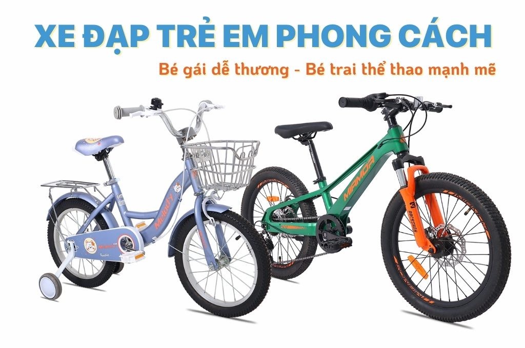 Xe Đạp Trẻ Em Thiết Kế Phong Cách