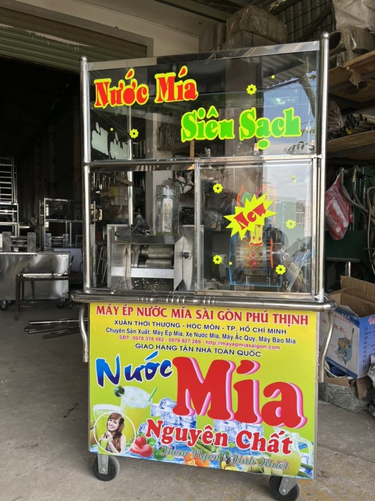 Xe nước mía cũ không có bảo hành