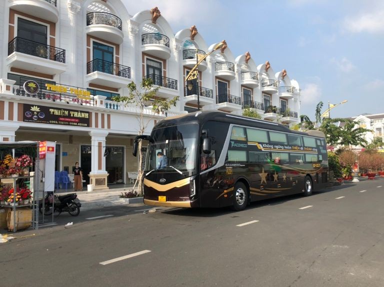 Xe Limousine Sài Gòn Rạch Giá - Thiện Thành: Nội thất sang trọng, tiện nghi