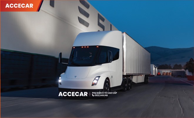 Tesla Semi Truck - Xe đầu kéo điện mạnh mẽ