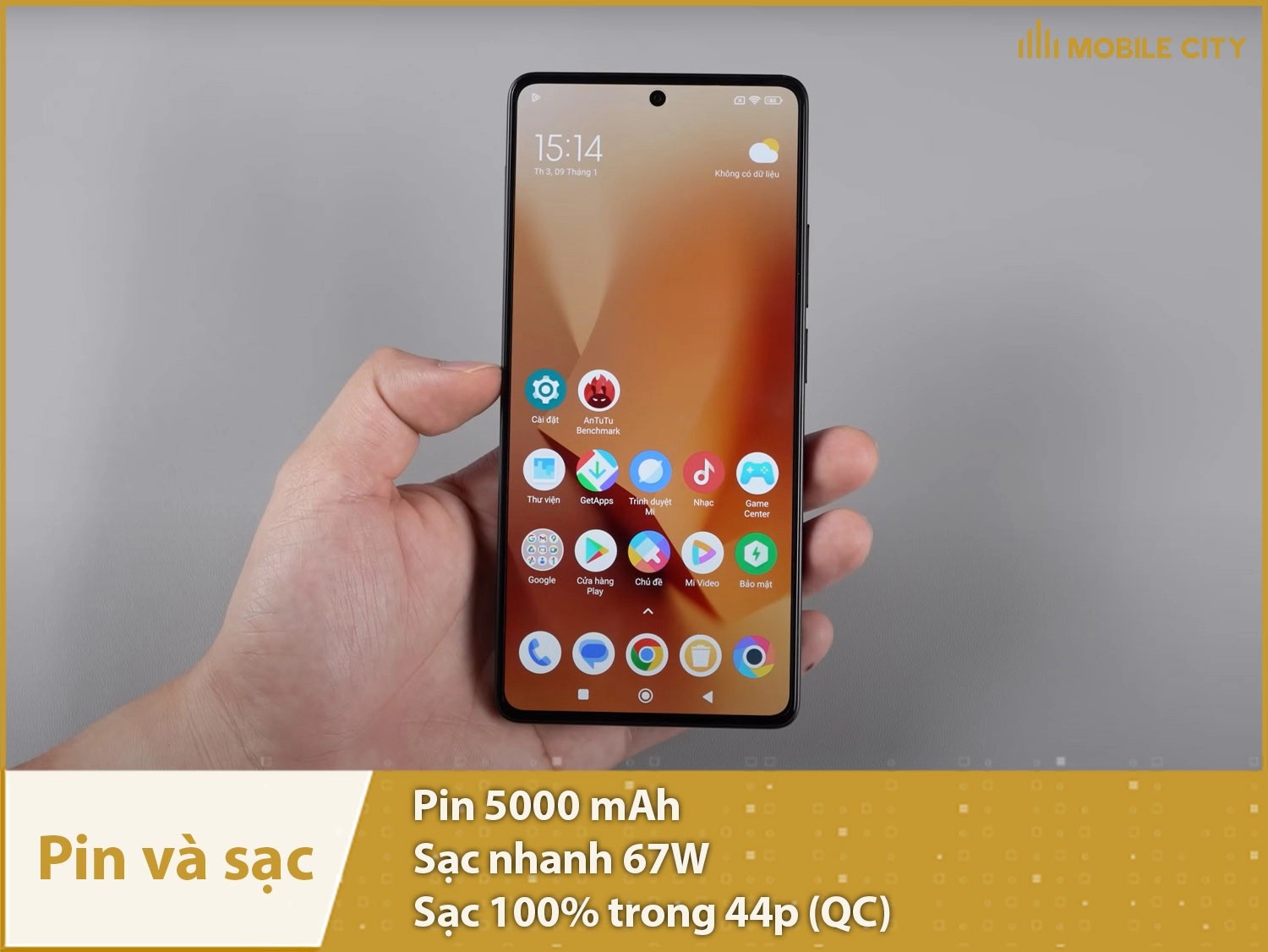 Đánh giá pin và sạc của Xiaomi POCO M6 Pro 4G