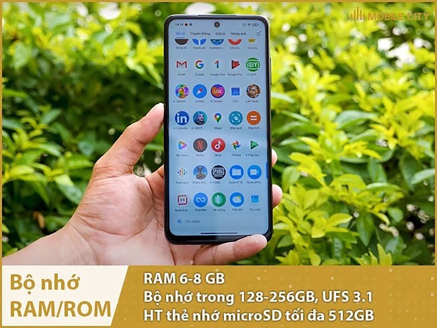 POCO X3 Pro có RAM 6-8GB &amp; Bộ nhớ trong 128-256GB