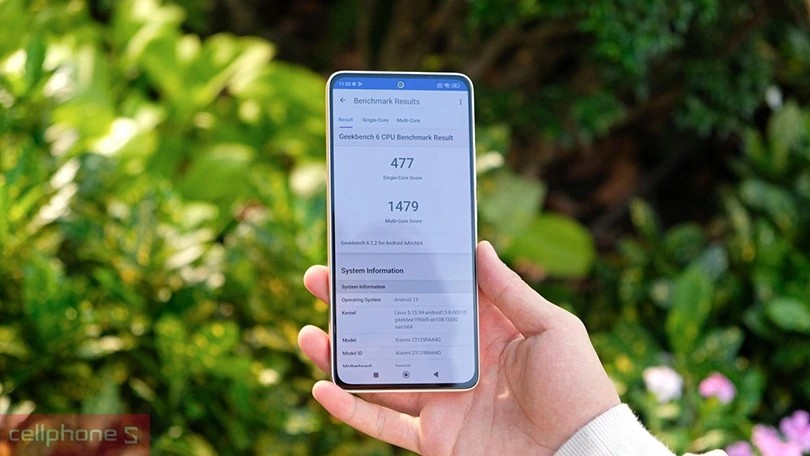 Màn hình tần số quét cao của Redmi Note 13