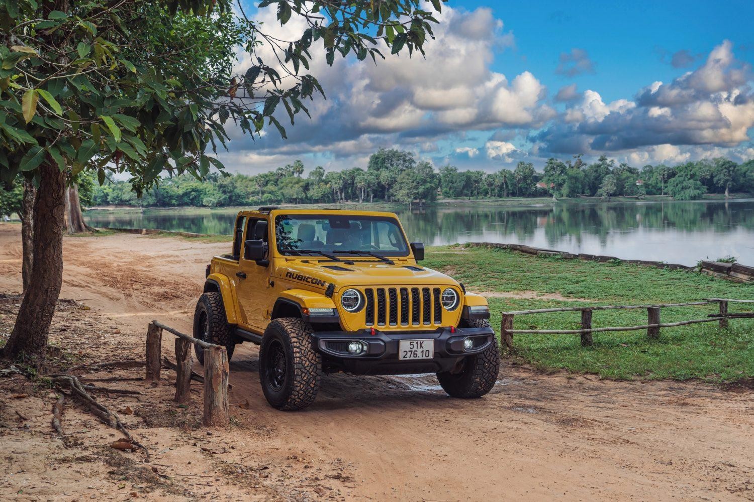 Thiết kế tổng thể của Jeep Wrangler 2 cửa