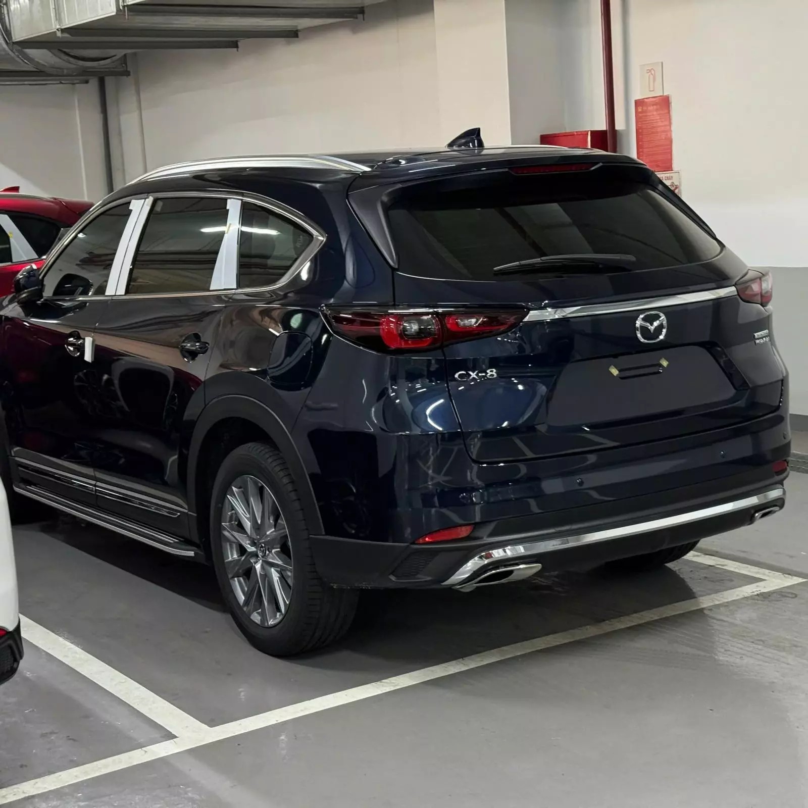 Đuôi xe Mazda CX-8