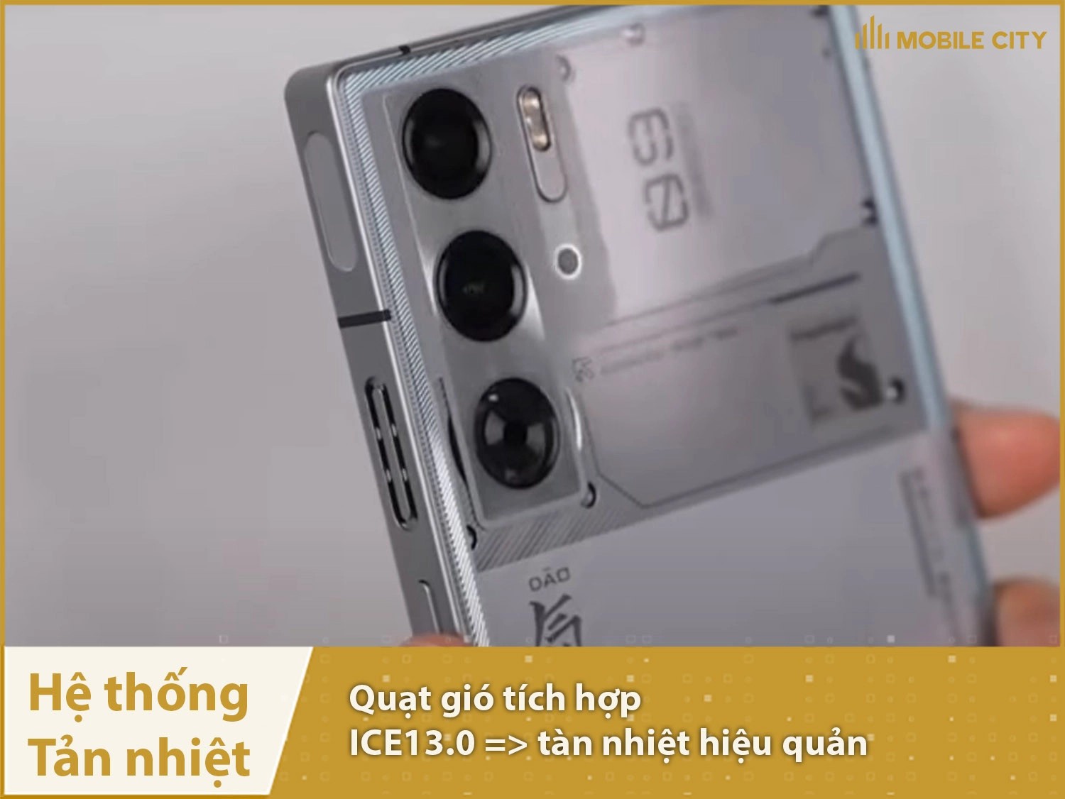 Hệ thống tản nhiệt ICE 13.0 của Red Magic 9 Pro